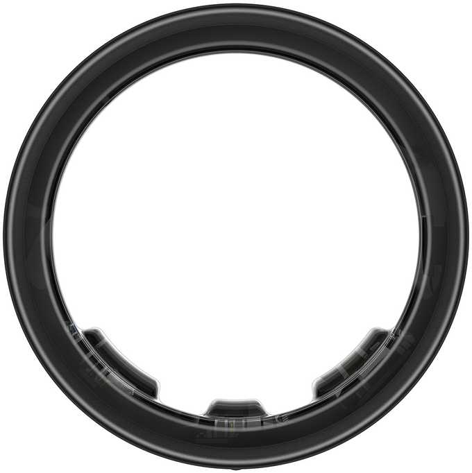 Išmanusis žiedas Samsung Galaxy Ring, juodos spalvos, 10 dydžio