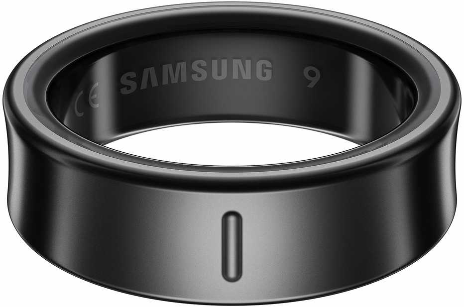 Išmanusis žiedas Samsung Galaxy Ring, juodos spalvos, 10 dydžio