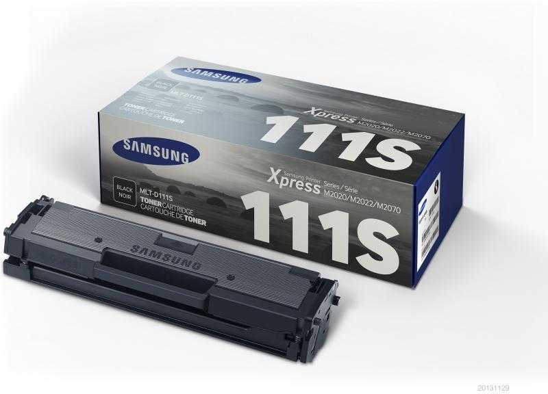 Hewlett Packard (HP) Samsung MLT-D111S cartridge, juodas