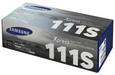 Hewlett Packard (HP) Samsung MLT-D111S cartridge, juodas