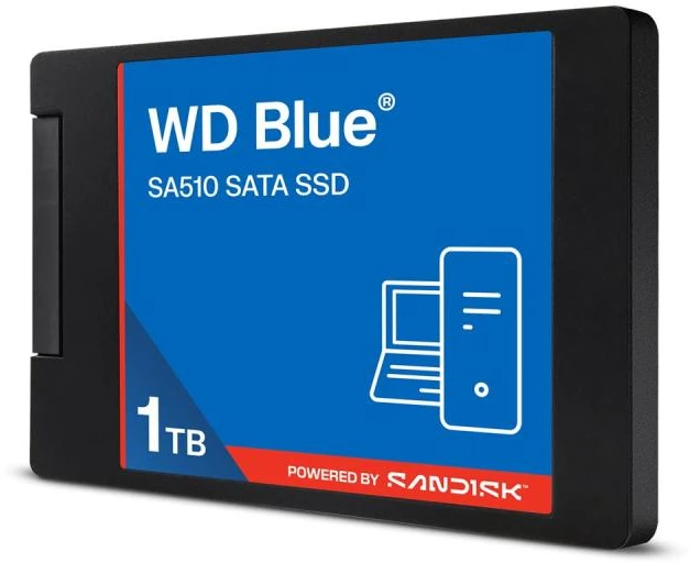 Mėlyna 2,5 1TB Sandisk WD Mėlyna SATA 1TB