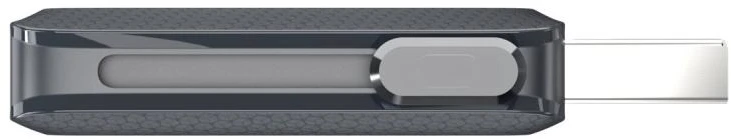 San Disk USB Atmintinė - SanDisk Ultra Dual 256GB SDDDC2-256G-G46, Sidabrinė; Juoda; Pilka