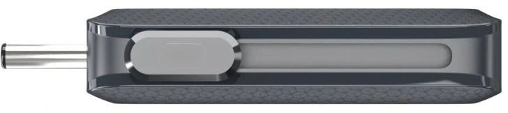San Disk USB Atmintinė - SanDisk Ultra Dual 256GB SDDDC2-256G-G46, Sidabrinė; Juoda; Pilka