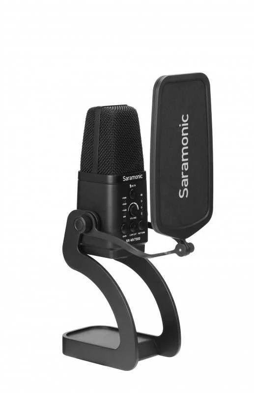 Mikrofonas - Saramonic SR-MV7000 USB/XLR Kondensatorius 20-20kHz su Pop Filtru
