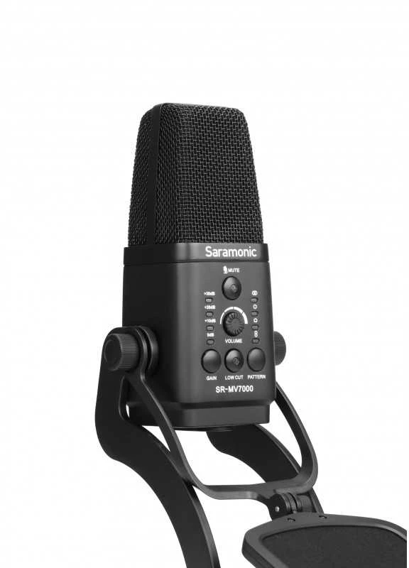 Mikrofonas - Saramonic SR-MV7000 USB/XLR Kondensatorius 20-20kHz su Pop Filtru
