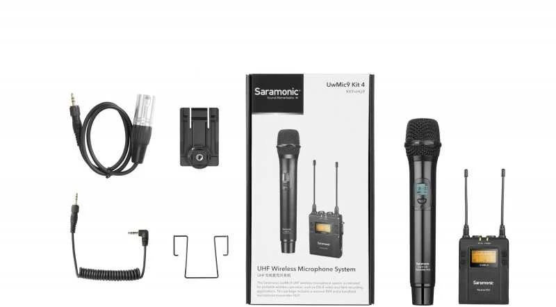 „Saramonic UwMic9 Wireless Audio Kit 4“ (RX9 + HU9)