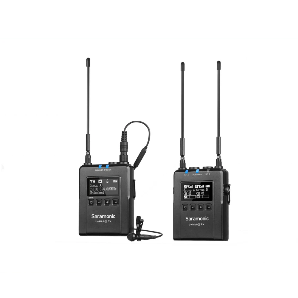 Saramonic UwMic9S belaidžio garso perdavimo rinkinys 1 (RX9 + TX9)