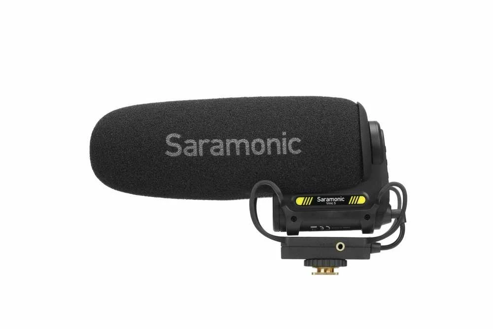 Saramonic Vmic5 kondensacinis mikrofonas, skirtas fotoaparatams ir vaizdo kameroms
