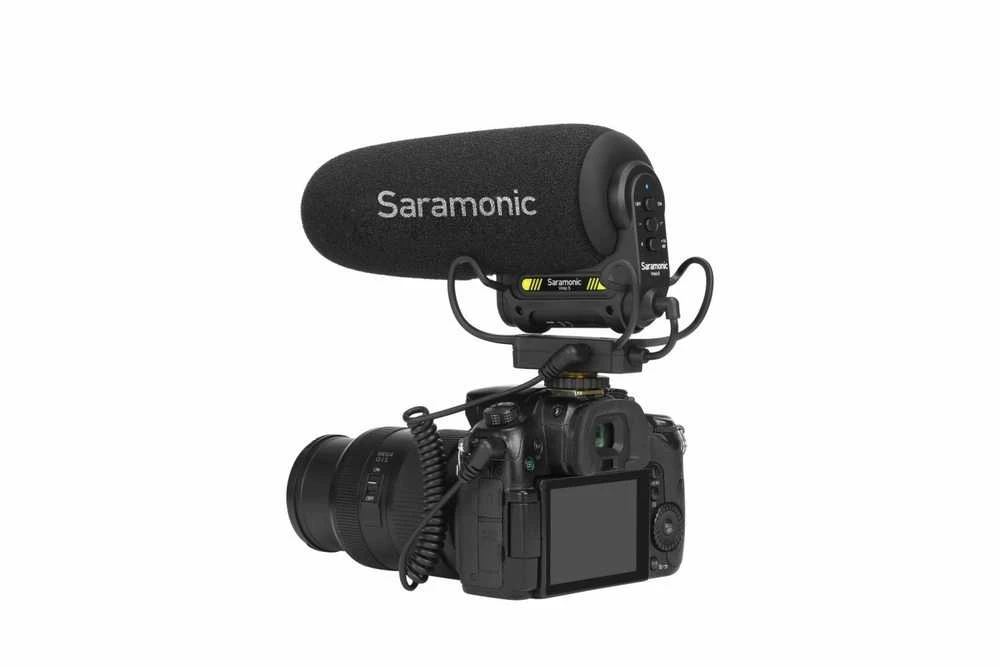 Saramonic Vmic5 kondensacinis mikrofonas, skirtas fotoaparatams ir vaizdo kameroms