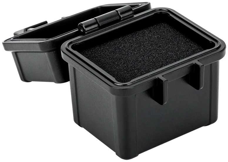 Saugojimo dėžė - JJC BAT4 baterijų ir atminties kortelių saugojimo dėžutė (talpina 4 baterijas, 3 korteles, ABS plastikas)