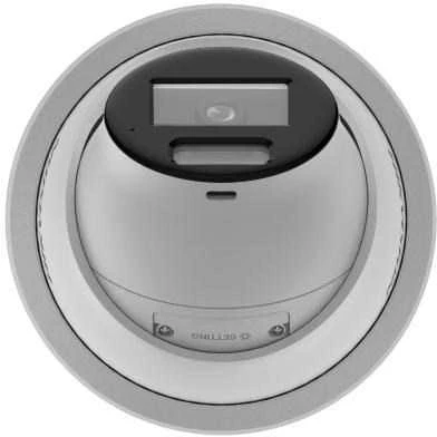 Hikvision kupolas DS-2CD2347G2H-LIUeF F2.8 (balta, 4 MP, 30 m. IR; 30 LED, hibridinė šviesa)