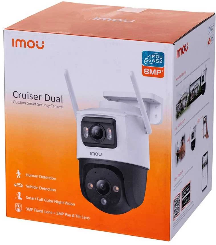 Dahua IMOU 360° lauko Wi-Fi kamera Cruiser Dual 8MP