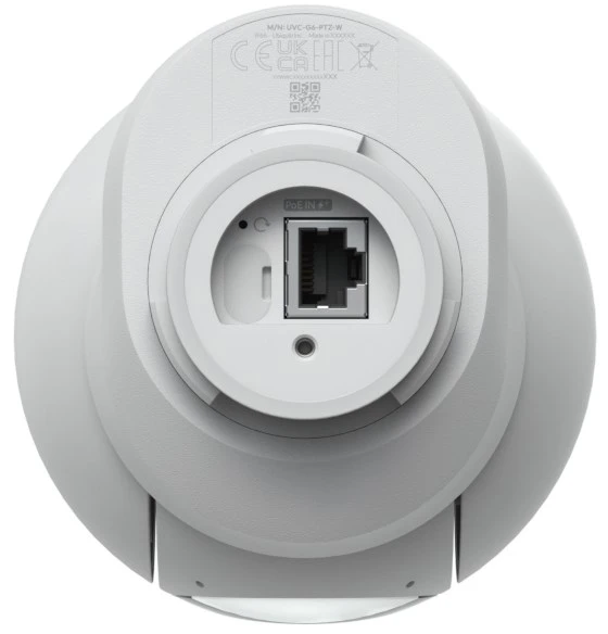 UBIQUITI UVC-G6-PTZ-W 4K dviejų objektyvų kamera su 10 kartų hibridiniu ZO