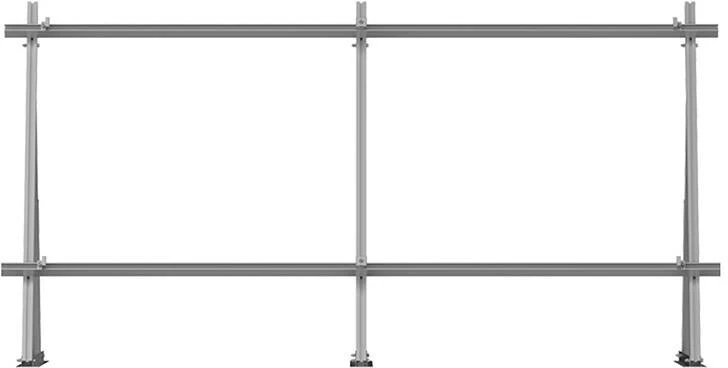 Saulės Energijos Panele Montavimo Laikiklis - EcoFlow Reguliuojamas Pasvirimo Laikiklis 2x 400W Arba 4x 100W Panelems