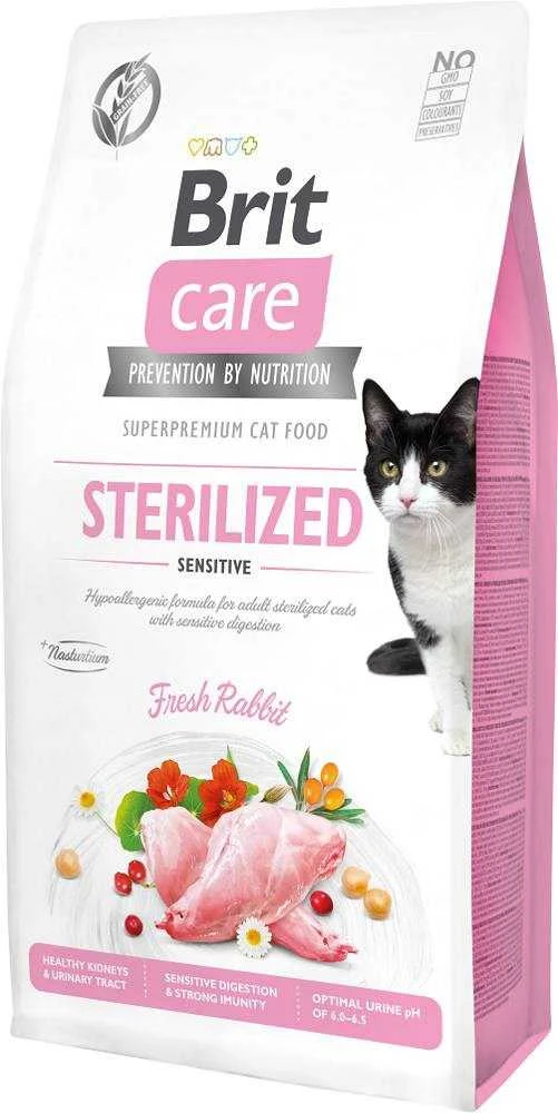 Brit Care Cat GF Sterilized Sensitive 7kg