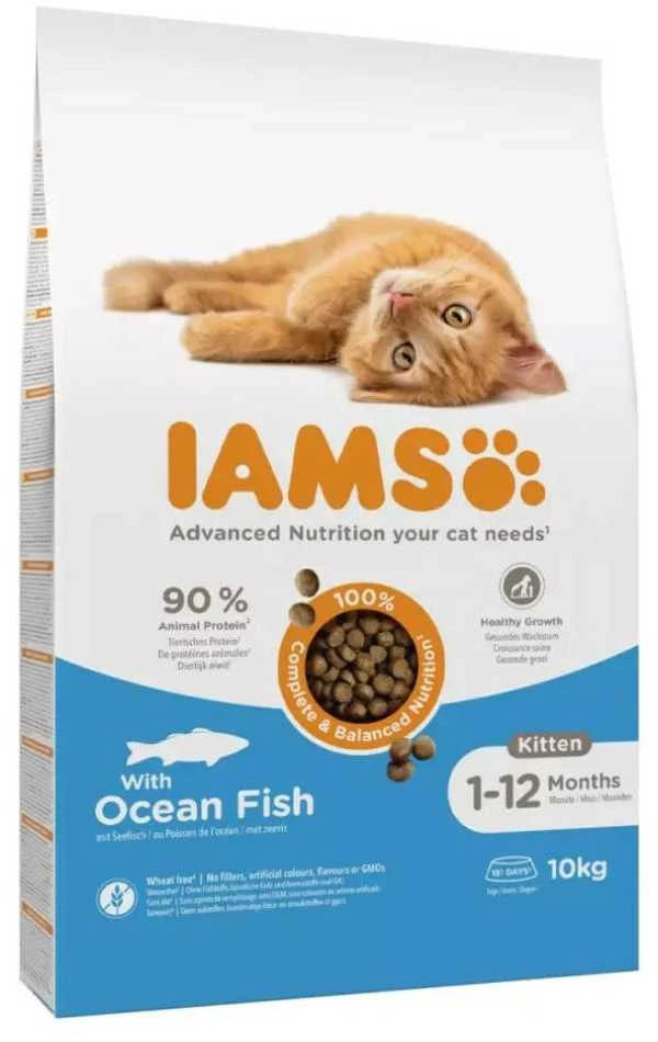 Sausas Kačių Maistas - Iams 10 Kg