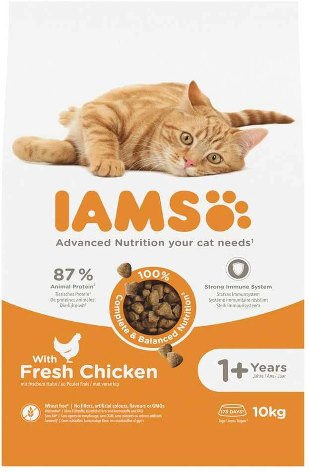 IAMS Adult Cat (vištiena) 10kg