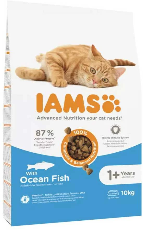 IAMS Adult Cat (žuvimi) 10kg