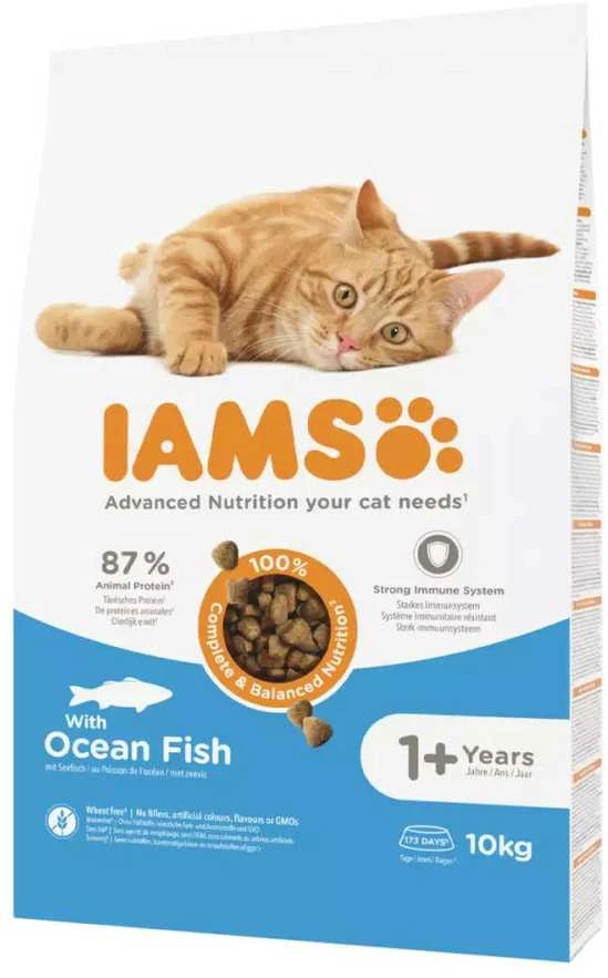 IAMS Adult Cat (žuvimi) 10kg