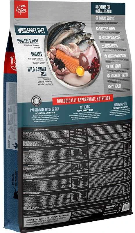 Sausas Kačių Maistas - Orijen Guardian 8 - 4,5kg