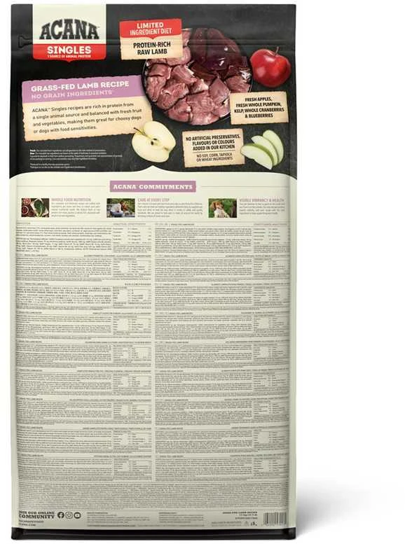 ACANA Dog Grass-Fed Lamb 17kg