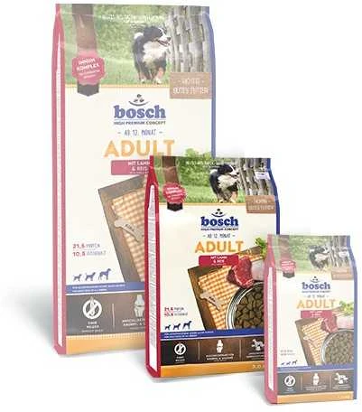 bosch Dog ADULT LAMB & RICE 3kg