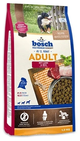 bosch Dog ADULT LAMB & RICE 3kg