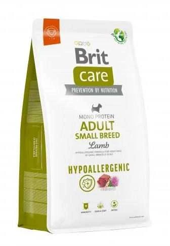 BRIT CARE Dog Adult Small Breed su ėriena ir ryžiais 3kg