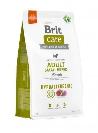 BRIT CARE Dog Adult Small Breed su ėriena ir ryžiais 7,5kg