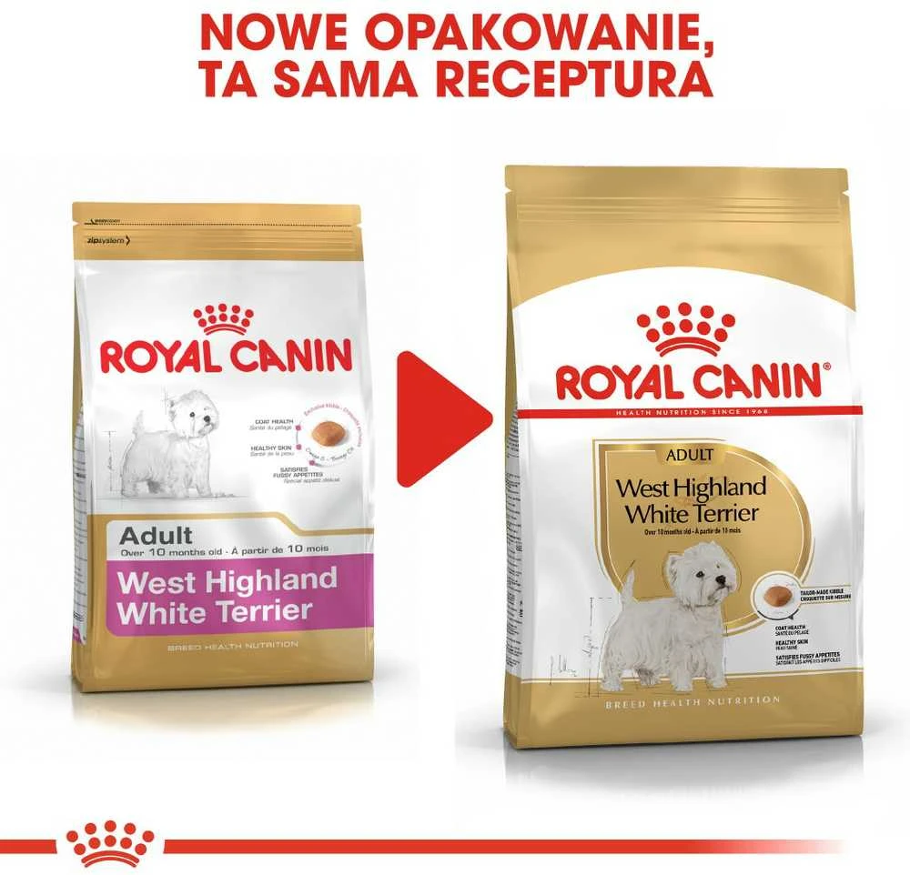 Royal Canin West Highland White Terrier Adult 3kg
