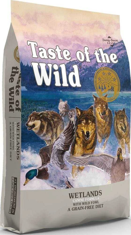 Taste of the Wild Laukinių šunų pelkių skonis 12,2kg