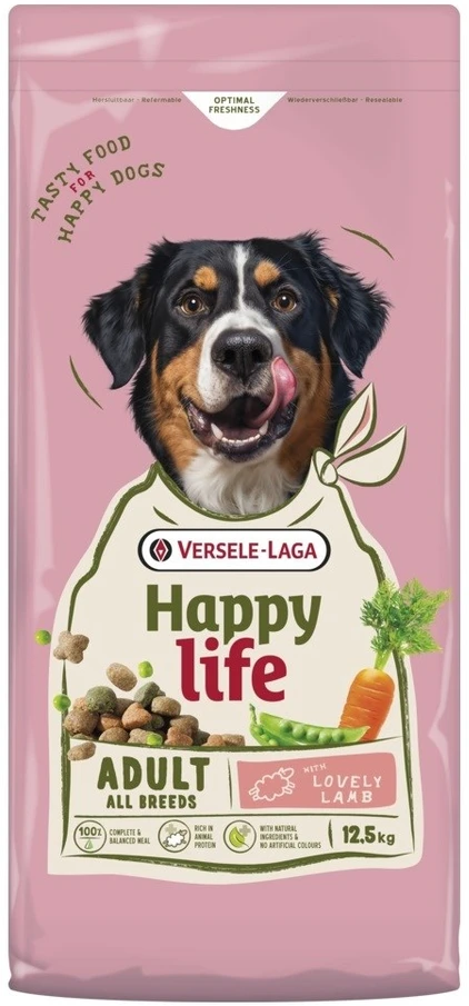 VERSELE-LAGA Happy life ėriena – sausas Maistas šunims – 12,5kg
