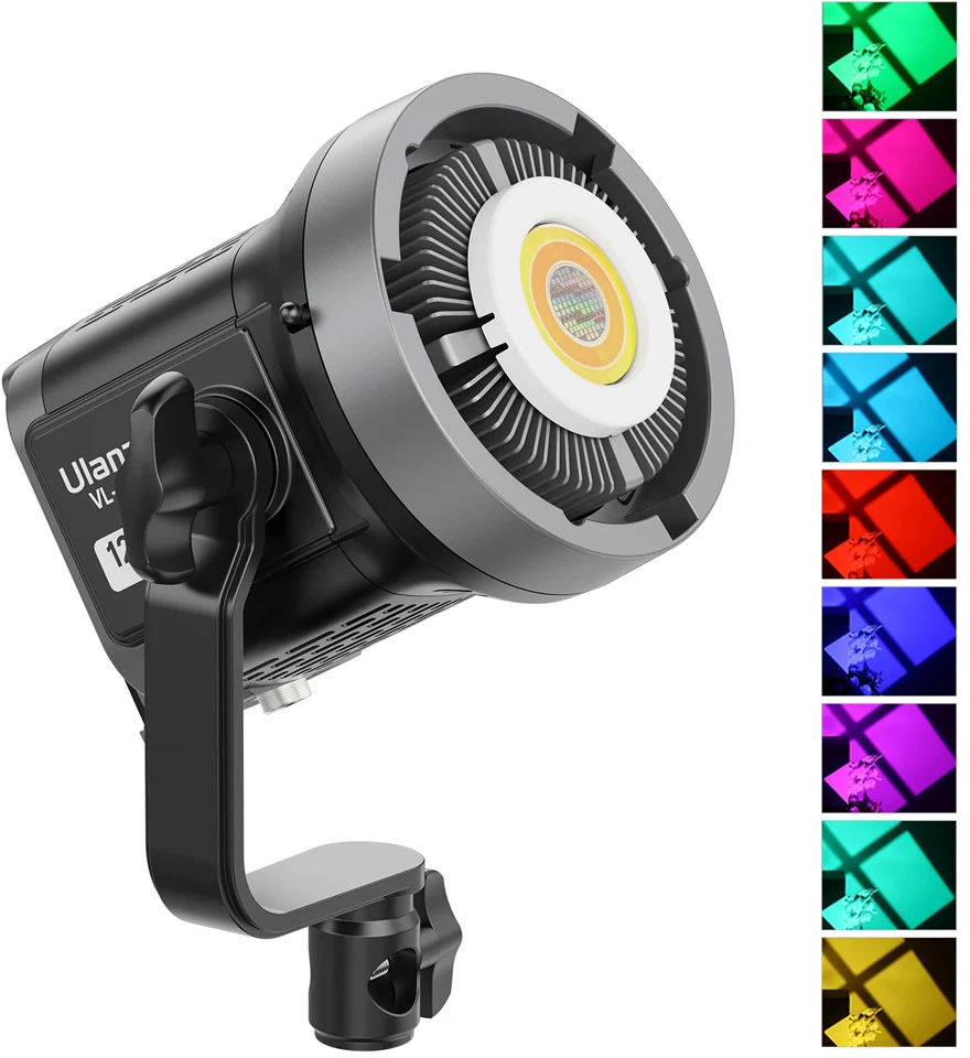 Apšvietimo Įranga - Ulanzi V 120C 120W RGB Vaizdo Šviesa, 2700K-6500K