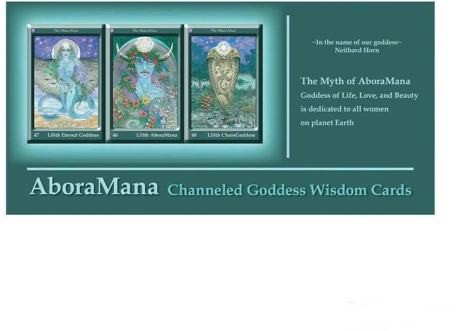 Schiffer Publishing AboraMana: Channeled Goddess Wisdom kortos