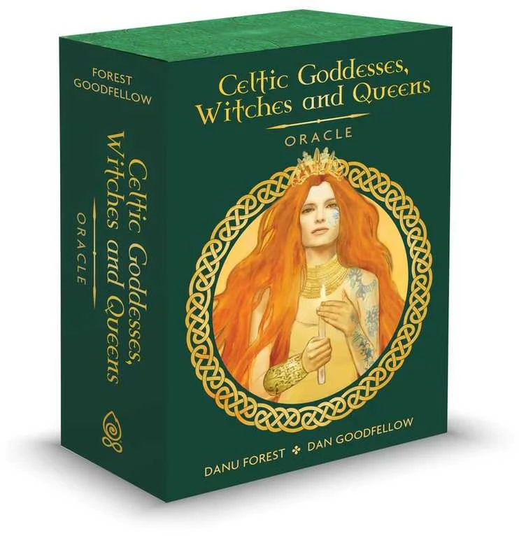 Schiffer Publishing Celtic Goddesses, Witches And Queens Oracle Kortos