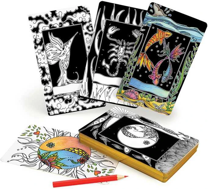 Schiffer Publishing Intuitive Wisdom Tarot Kortos Ir Knyga