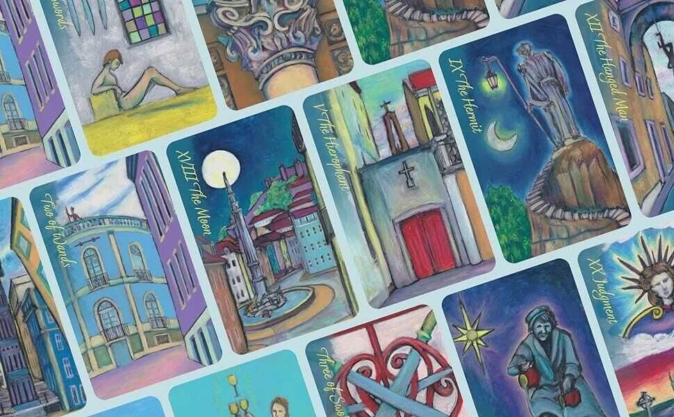 KNYGA Schiffer Publishing Lisboa Tarot Kortos
