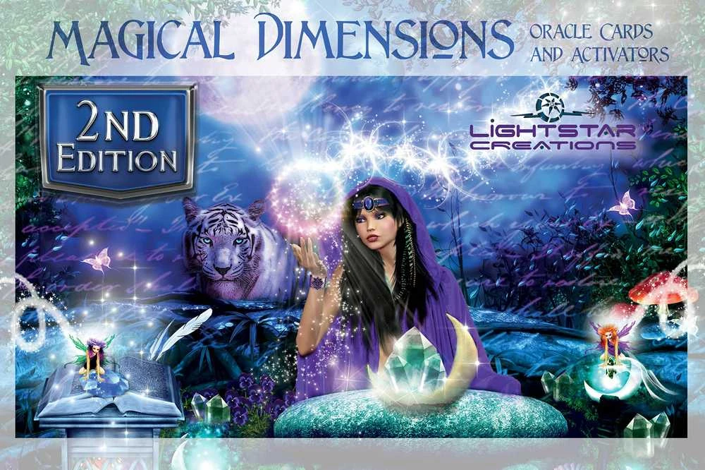 Schiffer Publishing Magical Dimensions Oracle Kortos (2-asis Leidimas)