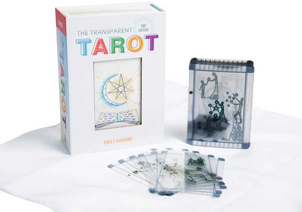 Schiffer Publishing Transparent Tarot kortos 2-asis leidimas