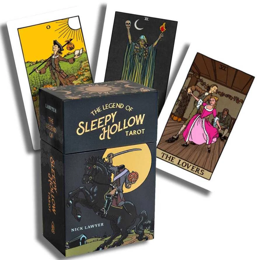 The Legend of Sleepy Hollow Tarot Kortos Schiffer Publishing