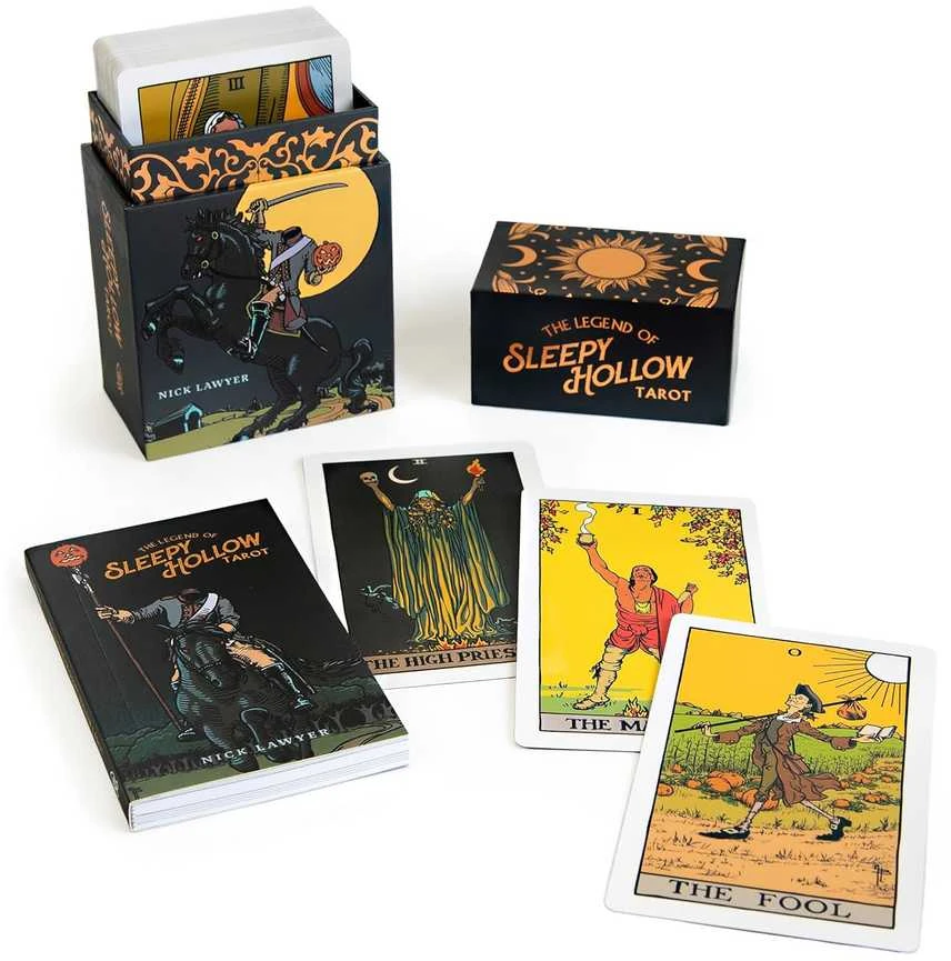 The Legend of Sleepy Hollow Tarot Kortos Schiffer Publishing