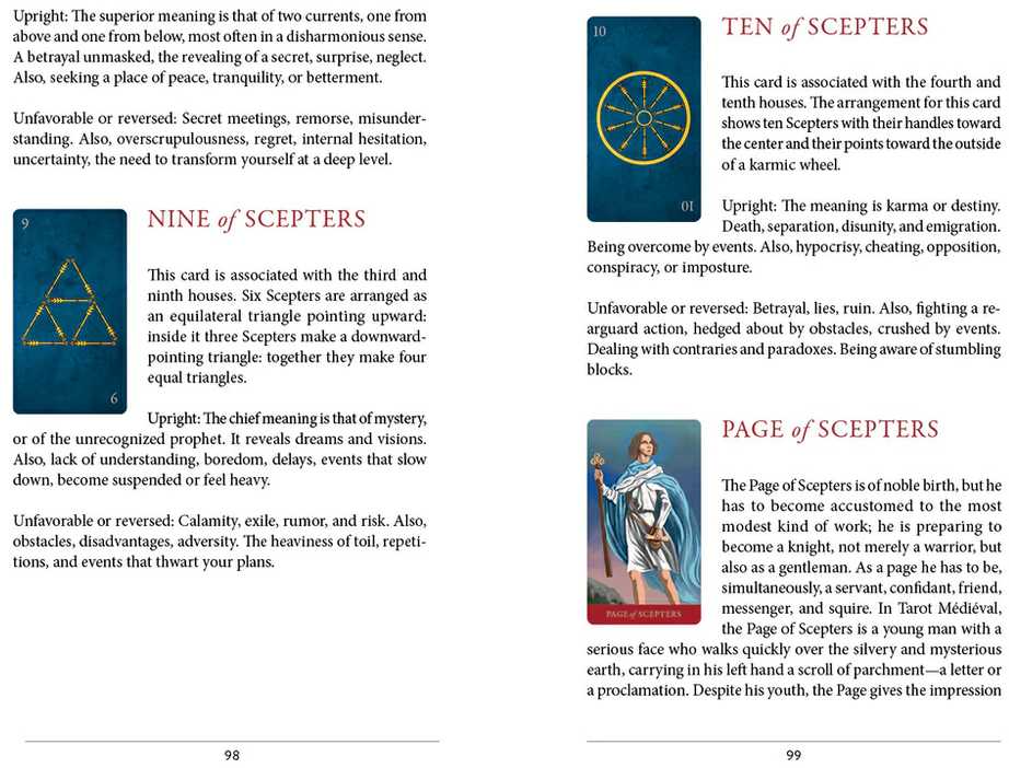 KNYGA Schiffer Publishing Tarot Medieval Kortos