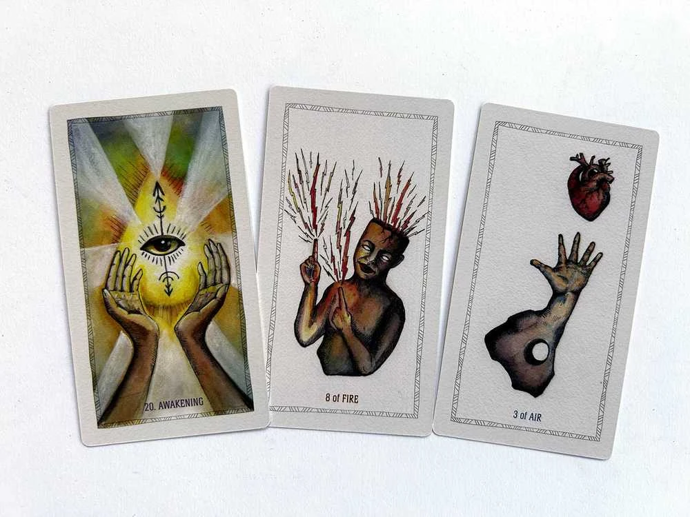 Schiffer Publishing The Awakening Tarot : An Elemental Approach Taro Kortos