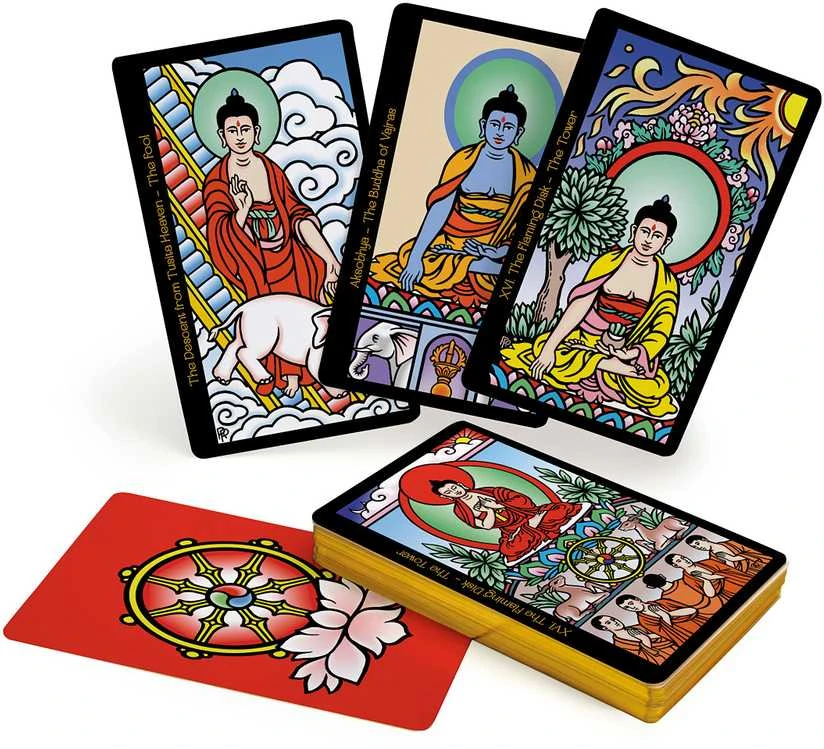 Schiffer Publishing The Buddha Taro Kortos