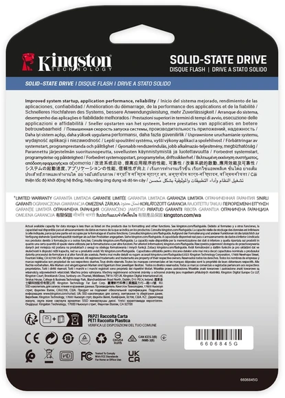 SDD - Kingston DC3000ME 3.84TB PCIe 5.0 14,000 MB/s Juodas