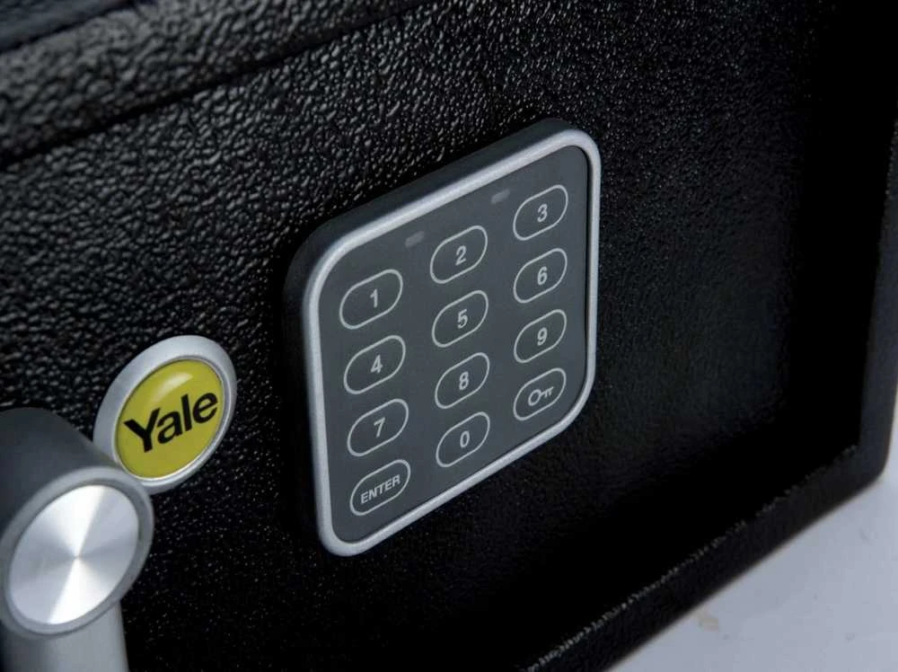 Orno Seifas - Yale YLV/200/DB2 24L Plieninis Juodas