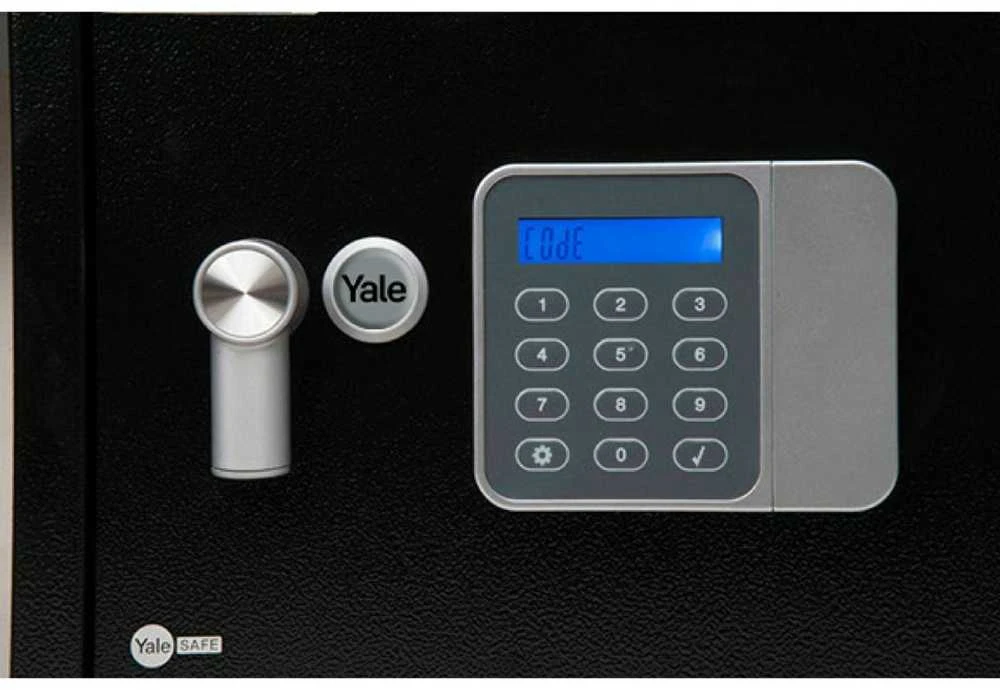 Seifas - Yale YSG/250/DB2 16L Plieninis Juodas