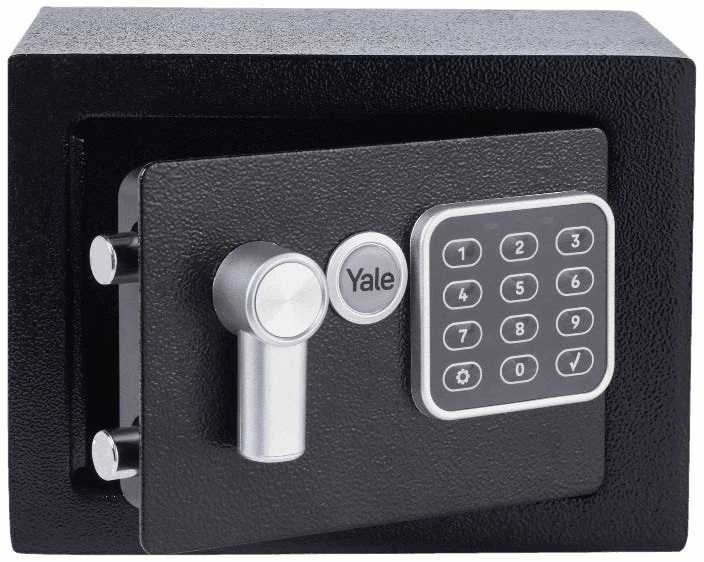 Yale YSV/170/DB2 Laisvai stovintis Seifas 3,8 l Plieninis Juodas