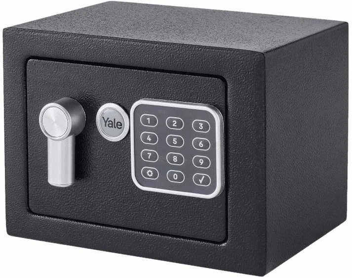Yale YSV/170/DB2 Laisvai stovintis Seifas 3,8 l Plieninis Juodas