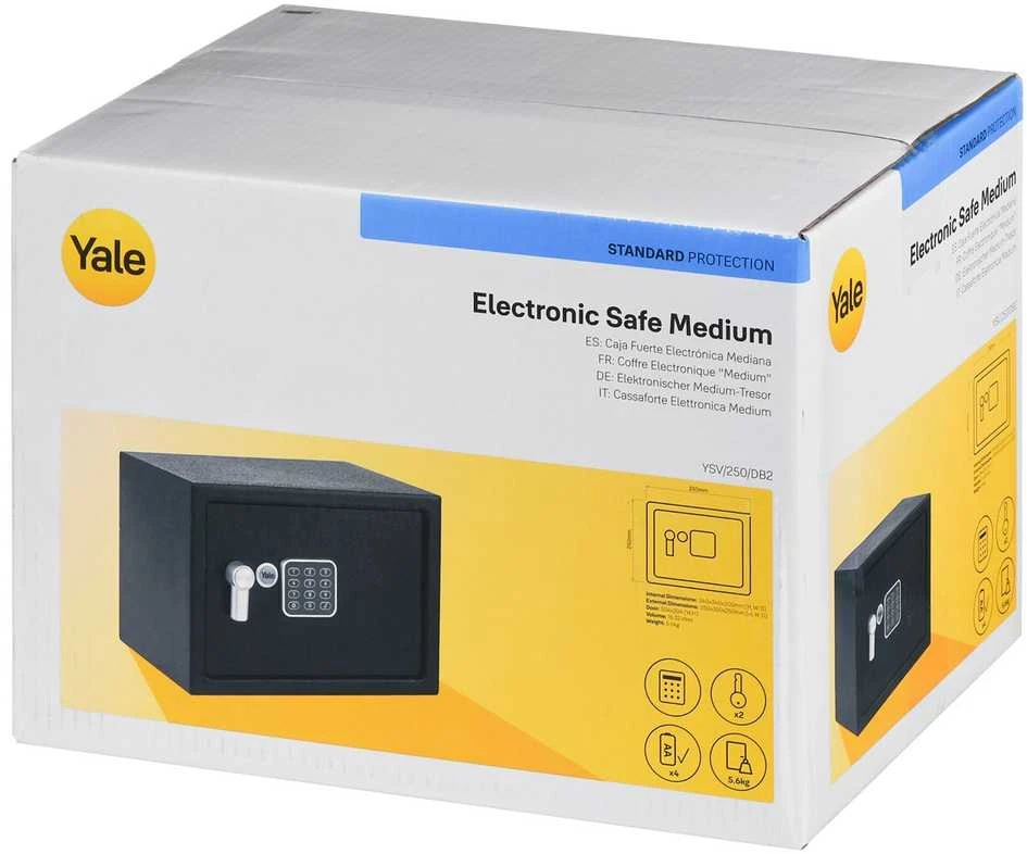 Seifas - Yale YSV/250/DB2 16.3L Plieninis Juodas